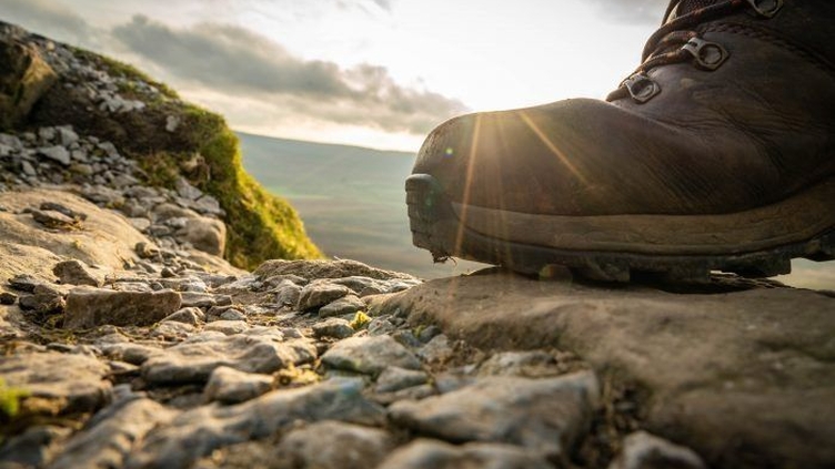Boot on the Three Peaks by Andy Kay