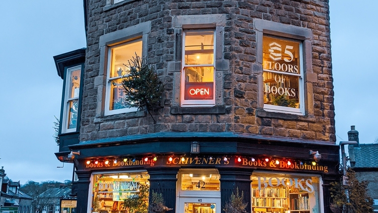 Aerial views of Georgian mansion and grounds