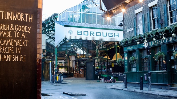 Entrance to Borough market
