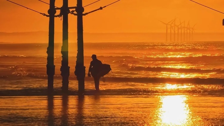 Saltburn beach