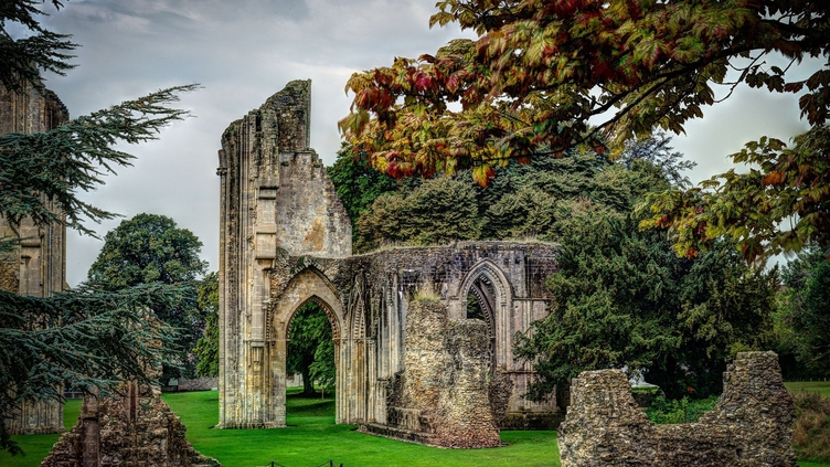 Ruins of an old monastery