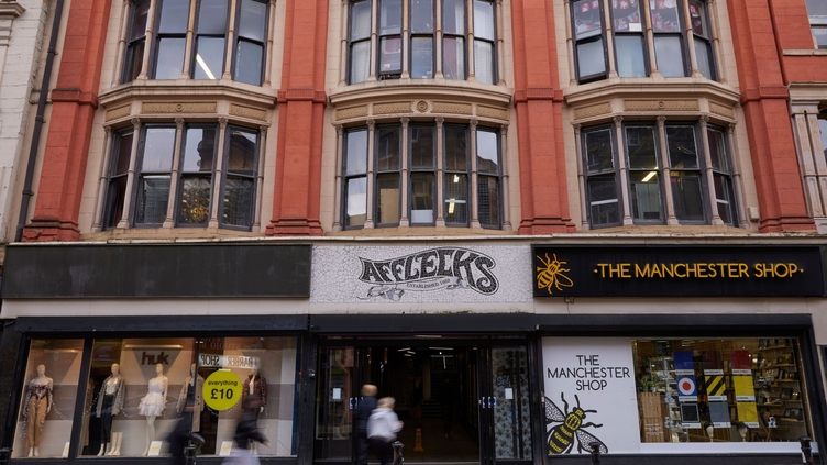 Outside facade of a stately building.