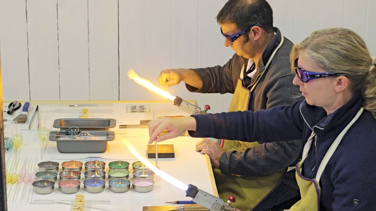 Glassblowing with Gift of Glass 