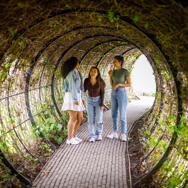 Friends inside The Poison Garden at Alnwick Gardens