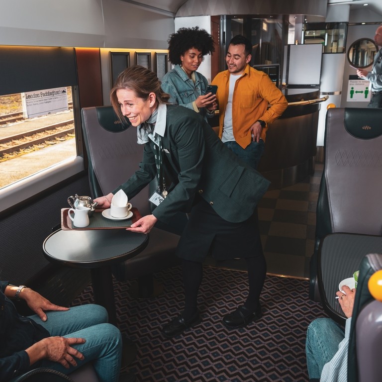 GWR train journey