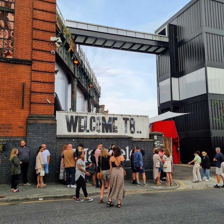 Exterior of Escape to Freight Island, Manchester
