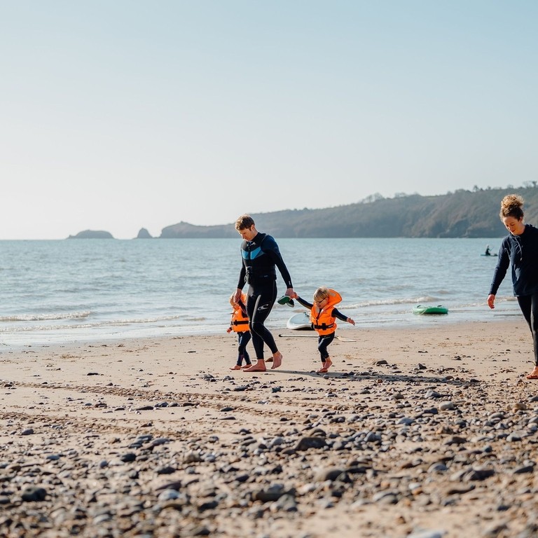 Saundersfoot Beach